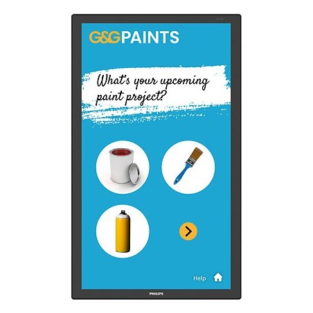 Philips 24" T-Line touch, 24/7,